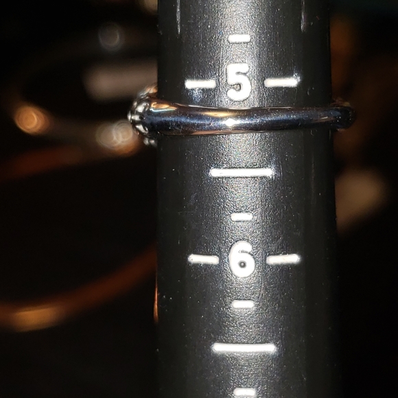 Sz 5, Aquamarine Ring, 925 Sterling silver, 0.75 carats, NWT - Picture 12 of 12